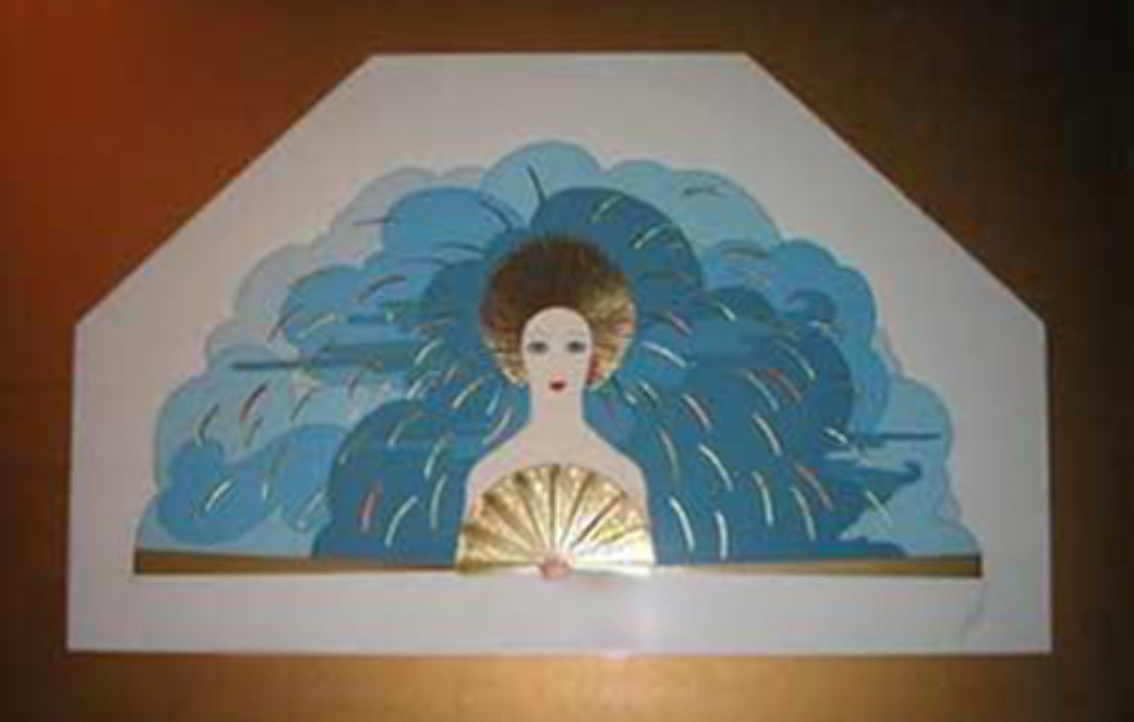 Storm and Harvest Suite of 2 1987 Limited Edition Print by  Erte