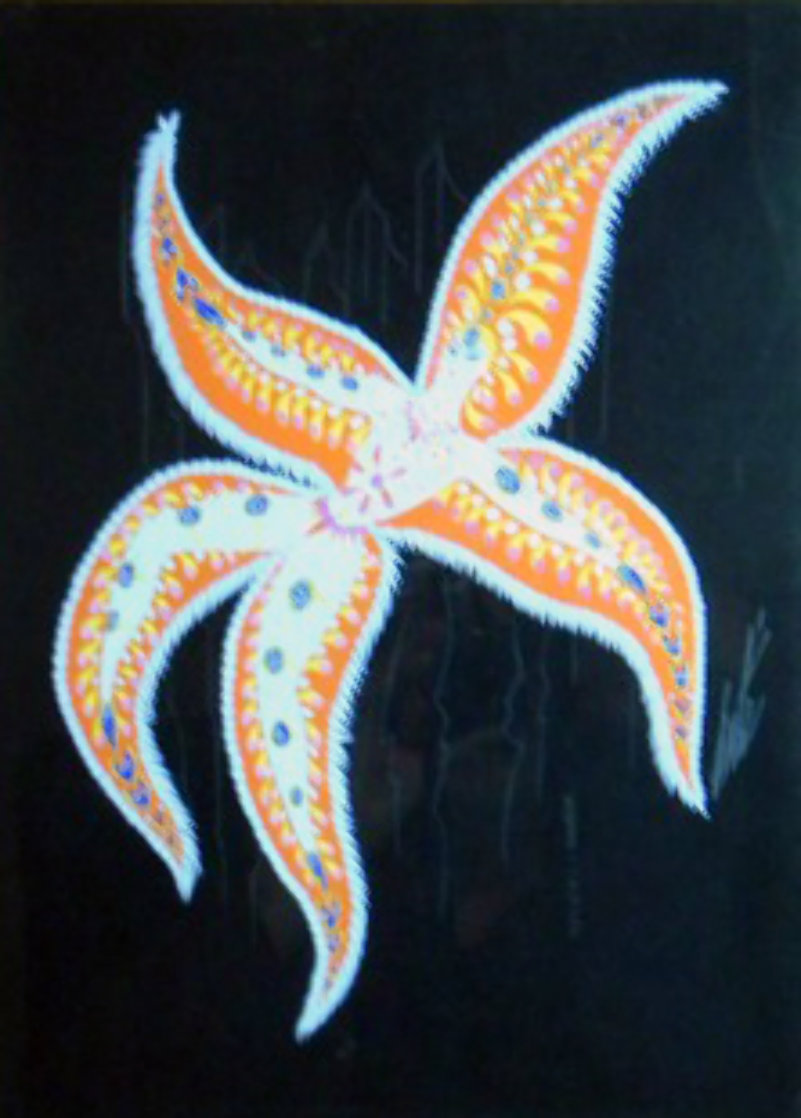Starfish Lady 1936 28x20 Original Painting by Erte Starfish Lady 1936 28x20 Original Painting by Erte