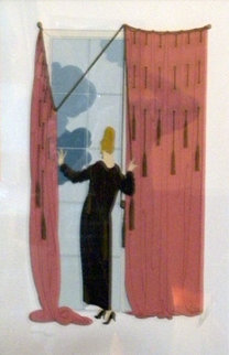 Cloudy Morning 1980 Limited Edition Print - Erte Cloudy Morning 1980 Limited Edition Print - Erte