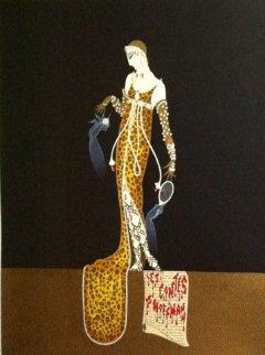 Giulietta 1983 Limited Edition Print - Erte Giulietta 1983 Limited Edition Print - Erte