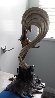 Stranded Bronze Sculpture 1990 Sculpture by Erte - 3 Stranded Bronze Sculpture 1990 Sculpture by Erte - 3