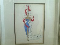 Order of the Bath 27x23 Original Painting by Erte - 1 Order of the Bath 27x23 Original Painting by Erte - 1