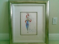 Order of the Bath 27x23 Original Painting by Erte - 2 Order of the Bath 27x23 Original Painting by Erte - 2