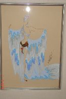 Water 1937 24x21 Original Painting by Erte - 1 Water 1937 24x21 Original Painting by Erte - 1