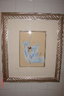 Water 1937 24x21 Original Painting by Erte - 2 Water 1937 24x21 Original Painting by Erte - 2