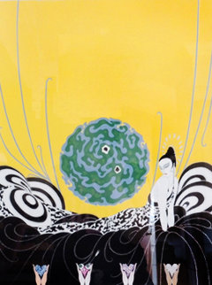 Selection of a Heart 1978 Limited Edition Print - Erte Selection of a Heart 1978 Limited Edition Print - Erte
