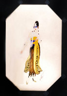 Bagdad - Le Hazein Moderne 1918 20x15 Original Painting by Erte - 0 Bagdad - Le Hazein Moderne 1918 20x15 Original Painting by Erte - 0