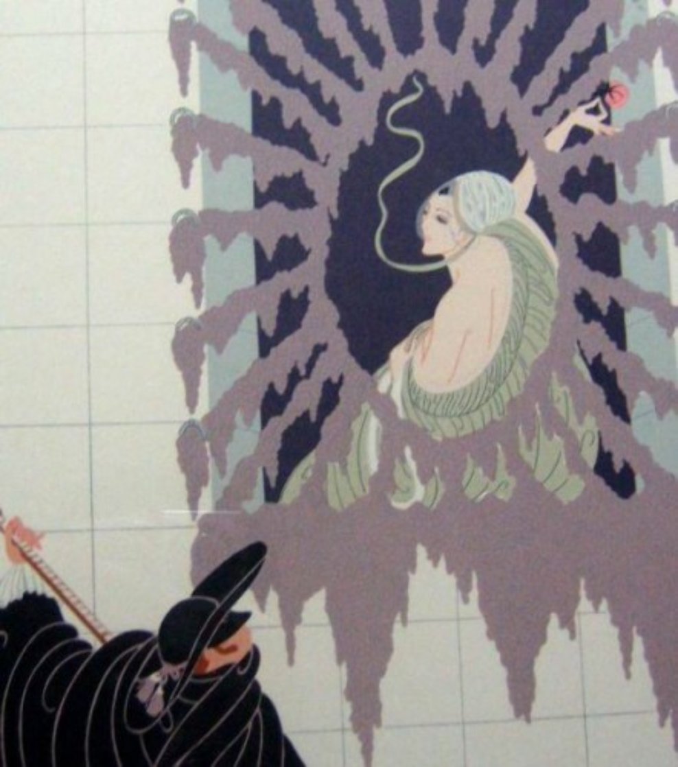 La Serenade 1979 Limited Edition Print by Erte La Serenade 1979 Limited Edition Print by Erte
