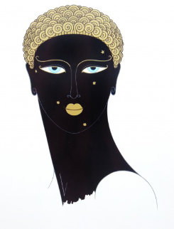 Queen of Sheba 1980 Limited Edition Print - Erte Queen of Sheba 1980 Limited Edition Print - Erte