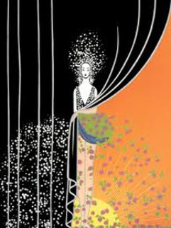 Printemps 1975 Limited Edition Print - Erte Printemps 1975 Limited Edition Print - Erte