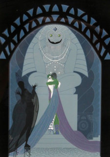 Lovers And Idols 1980 Limited Edition Print - Erte Lovers And Idols 1980 Limited Edition Print - Erte