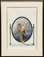 Woman And Satyr 1980 Limited Edition Print by Erte - 1 Woman And Satyr 1980 Limited Edition Print by Erte - 1