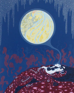 Earth's Dream (The Twenties Remembered Again Suite) Limited Edition Print - Erte Earth's Dream (The Twenties Remembered Again Suite) Limited Edition Print - Erte
