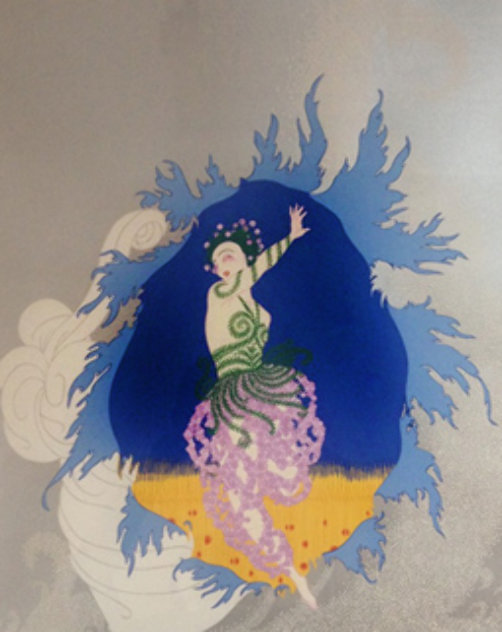 Coming of Spring AP 1982 Limited Edition Print by  Erte