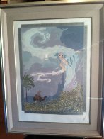 Sandstorm 1985 Limited Edition Print by Erte - 1 Sandstorm 1985 Limited Edition Print by Erte - 1