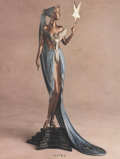 Astra Bronze Sculpture 1988 19 in Sculpture - Erte Astra Bronze Sculpture 1988 19 in Sculpture - Erte