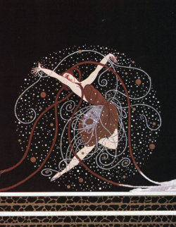 Ondee AP 1983 Limited Edition Print - Erte Ondee AP 1983 Limited Edition Print - Erte