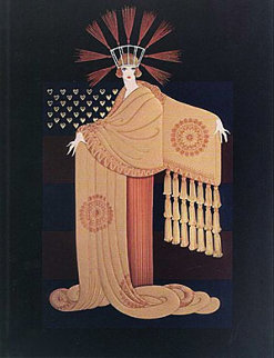 Millionairess Suite of 2 1987 Limited Edition Print - Erte Millionairess Suite of 2 1987 Limited Edition Print - Erte