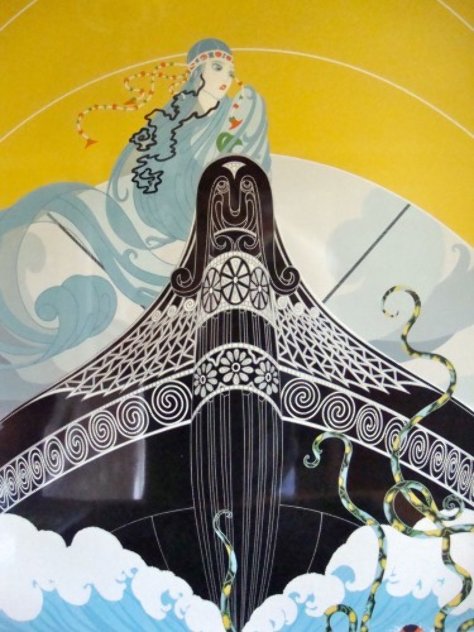 Surprises of the Sea 1984 Limited Edition Print by  Erte