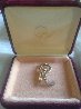 Letter 'R' From the Alphabet Collection Gold Pendant 1990 Jewelry by Erte - 3 Letter 'R' From the Alphabet Collection Gold Pendant 1990 Jewelry by Erte - 3