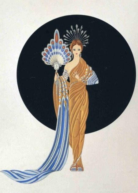 Athena 1986 Limited Edition Print by  Erte
