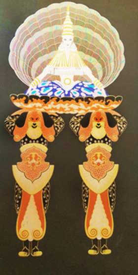 Mother of Pearl 1987 Limited Edition Print by Erte Mother of Pearl 1987 Limited Edition Print by Erte