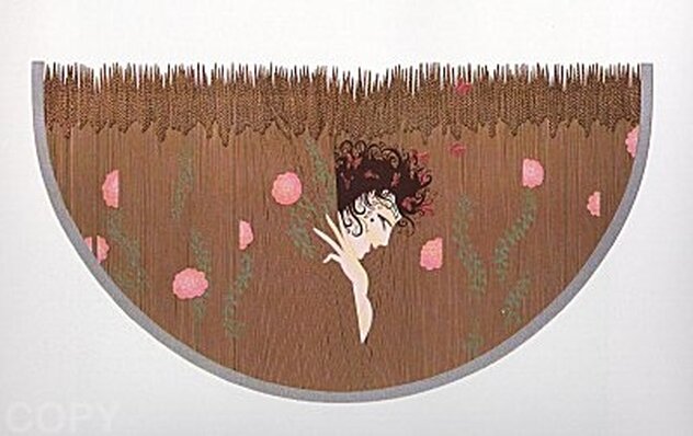 Storm and Harvest Suite of 2 Framed Serigraphs - 1987 by  Erte