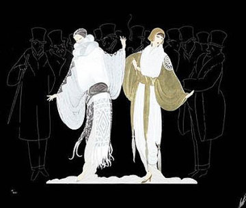 Opening Night 1985 Limited Edition Print - Erte Opening Night 1985 Limited Edition Print - Erte