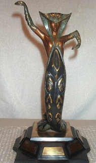 La Jalousie Bronze Sculpture 1983 Sculpture - Erte La Jalousie Bronze Sculpture 1983 Sculpture - Erte