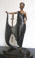 Sophisticated Lady Bronze Sculpture 1980 Sculpture by Erte - 1 Sophisticated Lady Bronze Sculpture 1980 Sculpture by Erte - 1