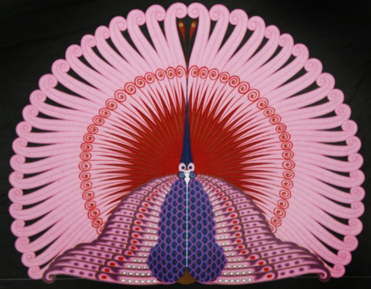 Phoenix Rising 1983 Limited Edition Print by Erte Phoenix Rising 1983 Limited Edition Print by Erte
