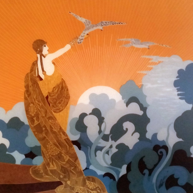 Wings of Victory AP 1978 Limited Edition Print by  Erte