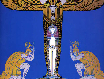 Cleopatre 1986 Limited Edition Print - Erte Cleopatre 1986 Limited Edition Print - Erte