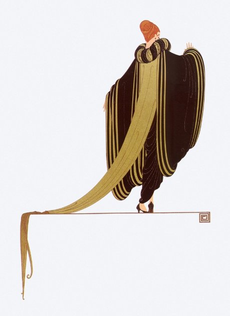 Ready For the Ball 1982 Limited Edition Print by  Erte