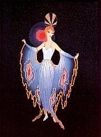 Twilight 1987 Limited Edition Print by Erte - 0 Twilight 1987 Limited Edition Print by Erte - 0
