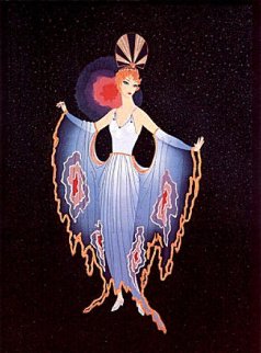 Twilight 1987 Limited Edition Print - Erte Twilight 1987 Limited Edition Print - Erte