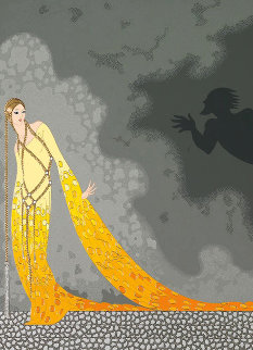Melisande And Golaud 1987 Limited Edition Print - Erte Melisande And Golaud 1987 Limited Edition Print - Erte