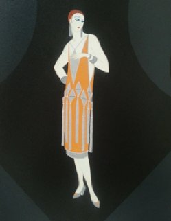 Manhattan Mary I Limited Edition Print - Erte Manhattan Mary I Limited Edition Print - Erte