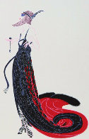 Cloudy Morning and Black Magic from the Vamps suite 1980 Limited Edition Print by Erte - 1 Cloudy Morning and Black Magic from the Vamps suite 1980 Limited Edition Print by Erte - 1