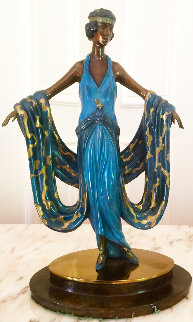 Gala Bronze Sculpture 1980 Sculpture - Erte Gala Bronze Sculpture 1980 Sculpture - Erte