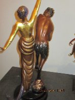 Woman And Satyr Bronze Sculpture 1985 Sculpture by Erte - 2 Woman And Satyr Bronze Sculpture 1985 Sculpture by Erte - 2