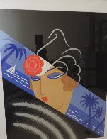 Winter Resorts AP 1974 Limited Edition Print by Erte - 2 Winter Resorts AP 1974 Limited Edition Print by Erte - 2