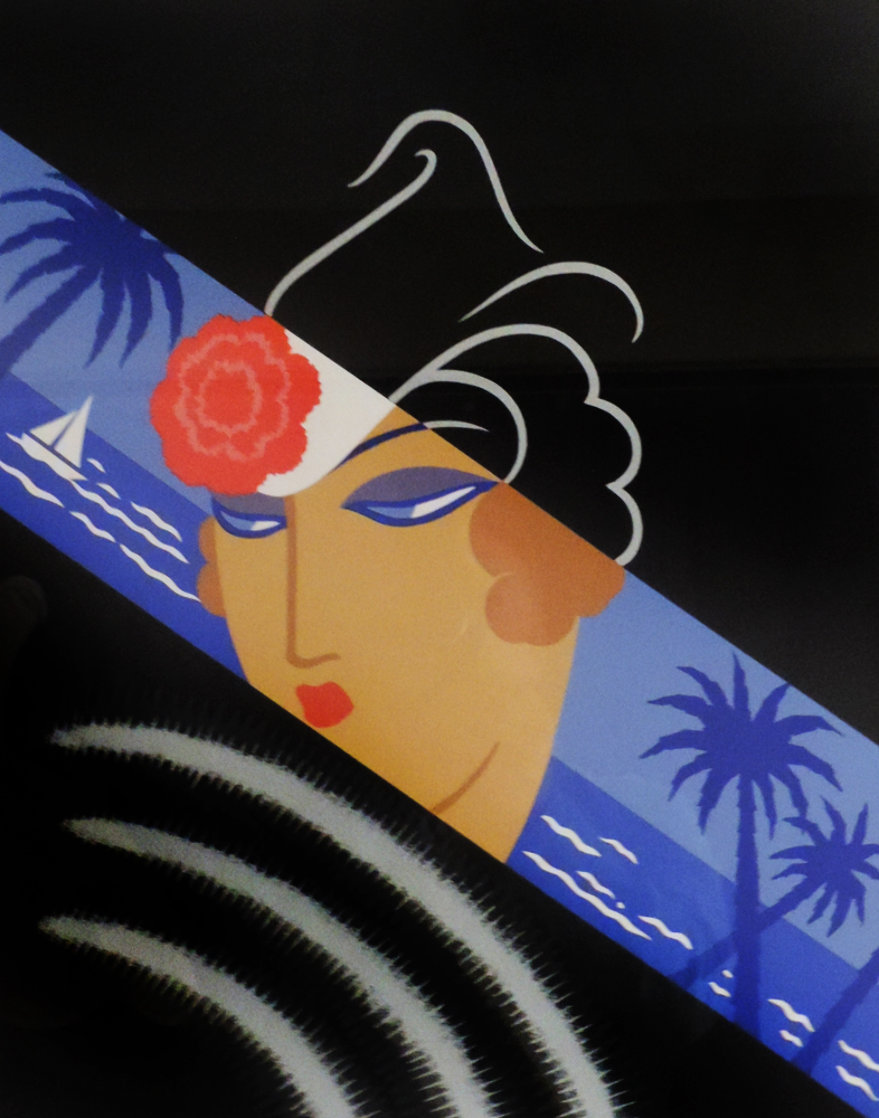 Winter Resorts AP 1974 Limited Edition Print by Erte Winter Resorts AP 1974 Limited Edition Print by Erte