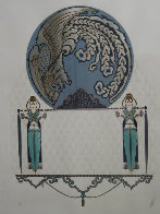Blue Asia 1985 Limited Edition Print by Erte - 0 Blue Asia 1985 Limited Edition Print by Erte - 0