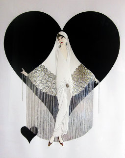 June Brides Suite of 2 Limited Edition Print - Erte June Brides Suite of 2 Limited Edition Print - Erte