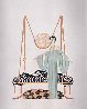 Pillow Swing 1985 Limited Edition Print by  Erte - 2