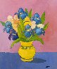 Les Iris 2000 25x29 Original Painting by Elizabeth Estivalet - 1 Les Iris 2000 25x29 Original Painting by Elizabeth Estivalet - 1