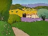 Untitled Landscape Painting - 20x16 Original Painting by Elizabeth Estivalet - 1