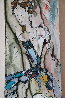 Abstract Dancer 2000 48x12 Huge Original Painting by Maya Eventov - 2