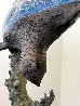 Sea Turtle Bronze Lamp 19 in Sculpture by Dale Evers - 2